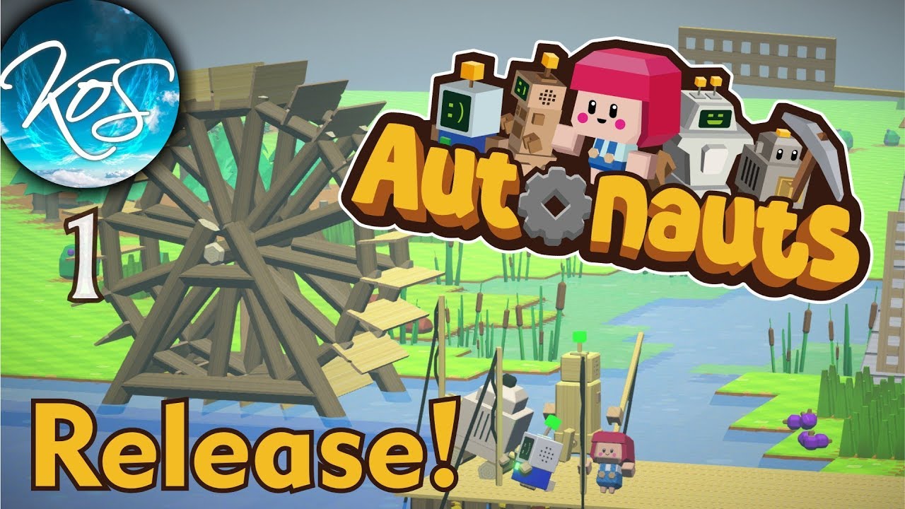 Autonauts Ep 1: AUTOMATED AUTOMATION! - (Production Chain Colony Builder) Release!!! Let's Play