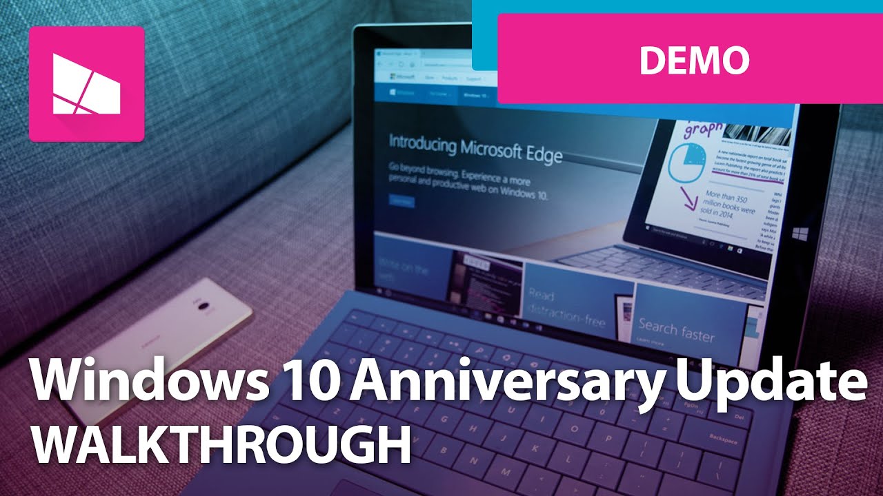 Windows 10 Anniversary Update - Official Release Demo (Version 1607)