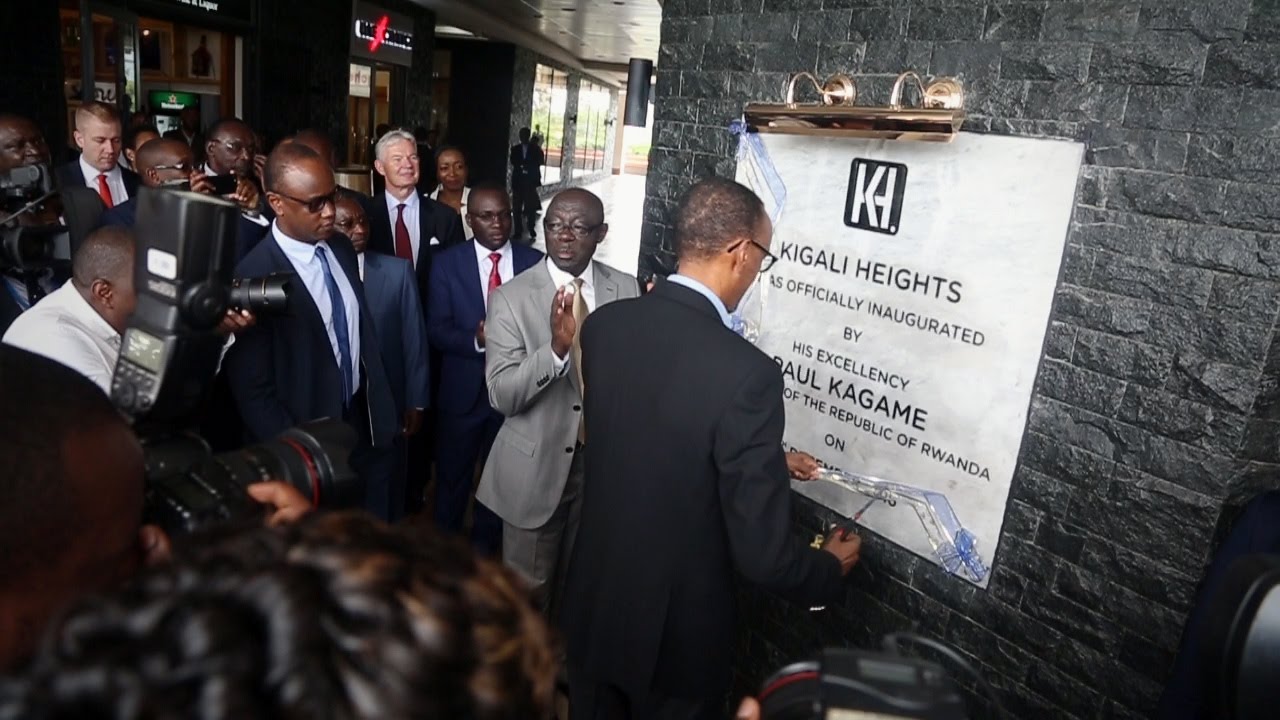 President Kagame opens Kigali Heights