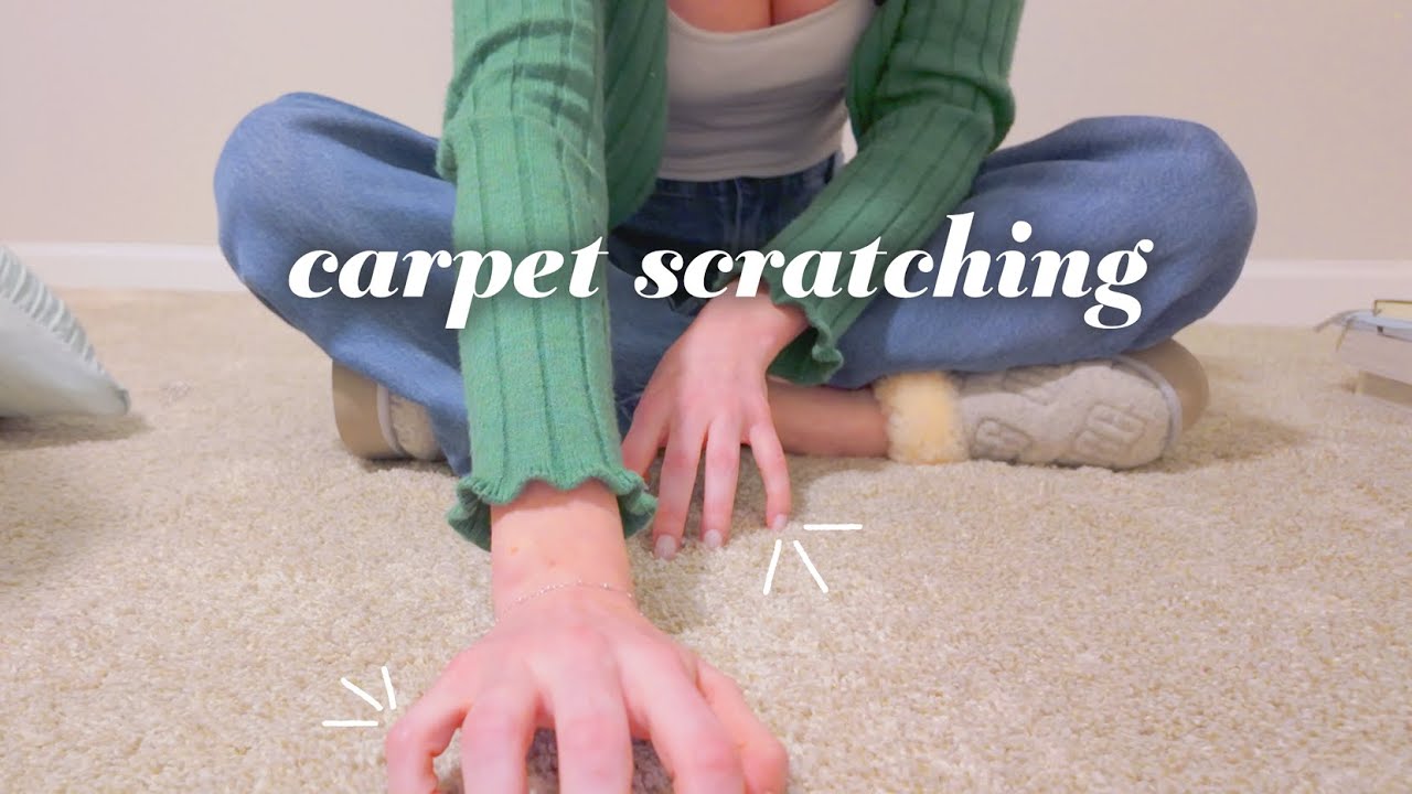 lofi rug and fabric scratching ASMR