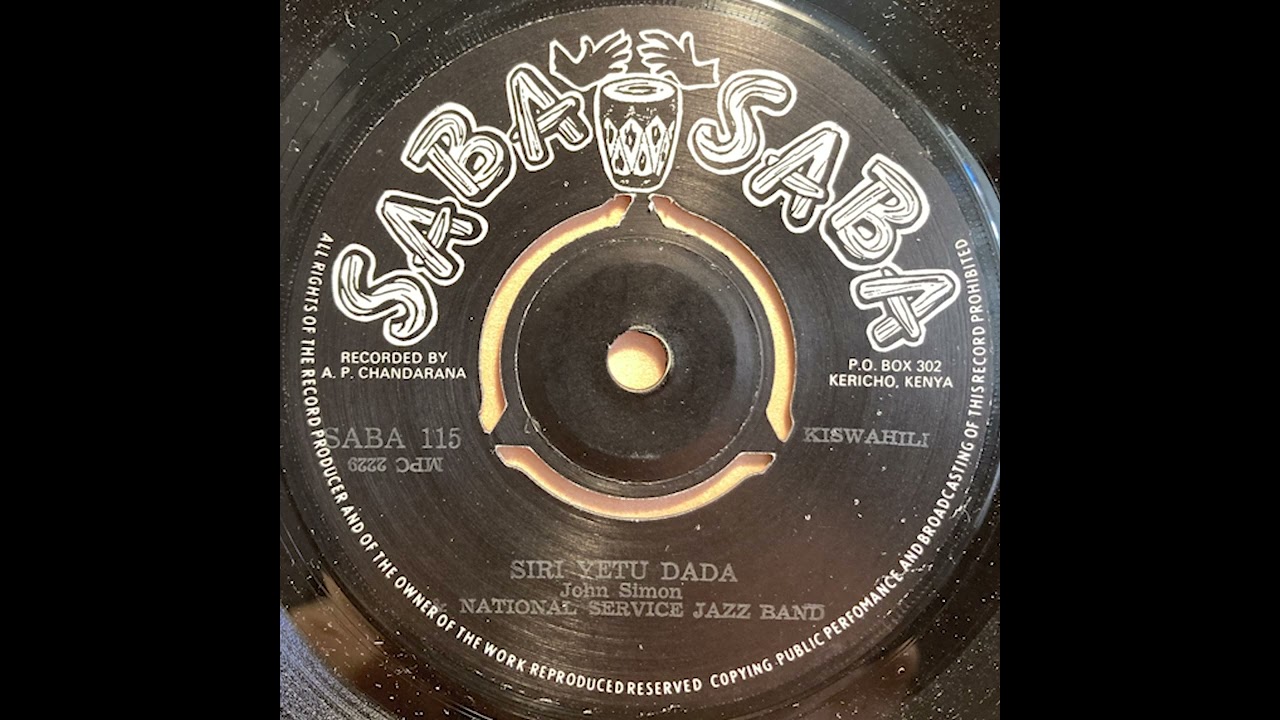 Siri Yetu Dada - National Service Jazz Band