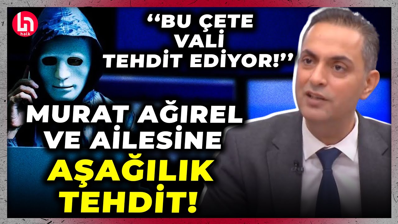 Murat Ağırel ve ailesine aşağılık tehdit! Ağırel o tehdit mesajlarını canlı yayında ifşa etti!