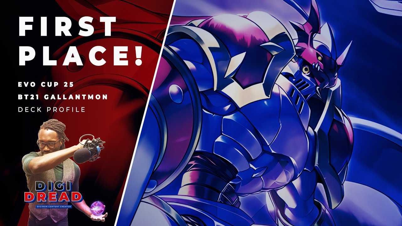 My 1st PLACE EVO CUP Gallantmon Deck Profile! - Got line? Go BRR!