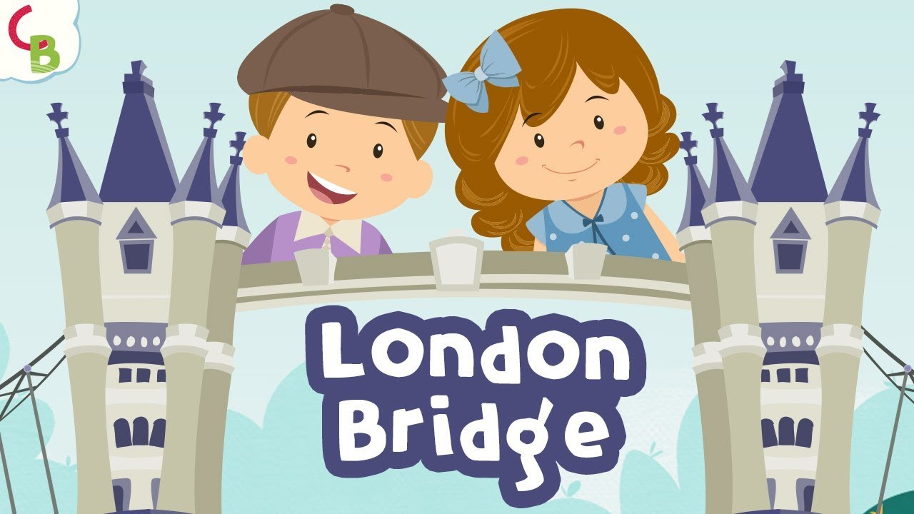 London Bridge Is Falling Down | Nursery Rhymes With Lyrics | Childrens Songs by Cuddle Berries