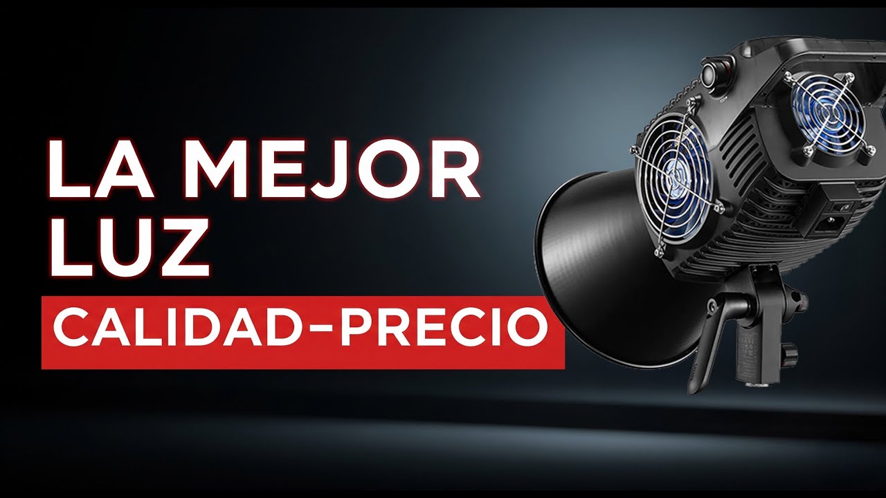 Zhiyun molus b500 ¡Luces al alcance de tu bolsillo!