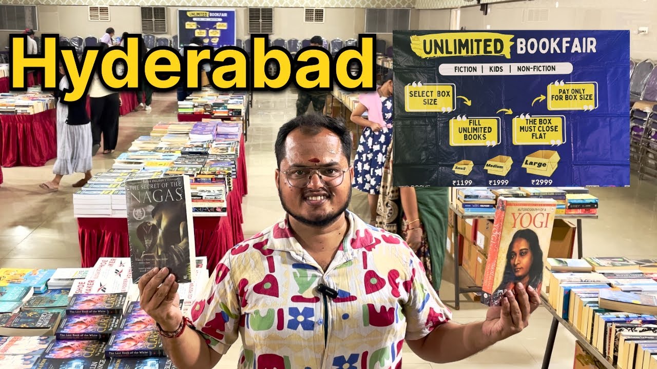 Book Fair in Hyderabad 17 January to 25 January 2025￼ | Hyderabad | Kothapet