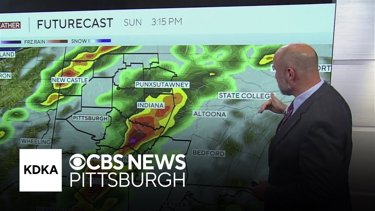 KDKA-TV Evening Forecast (6/12)