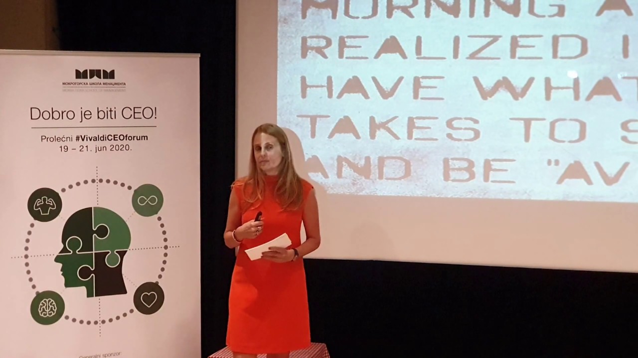 Marija Desivojević Cvetković - Prolećni Vivaldi forum, Mokra Gora - Predavanje