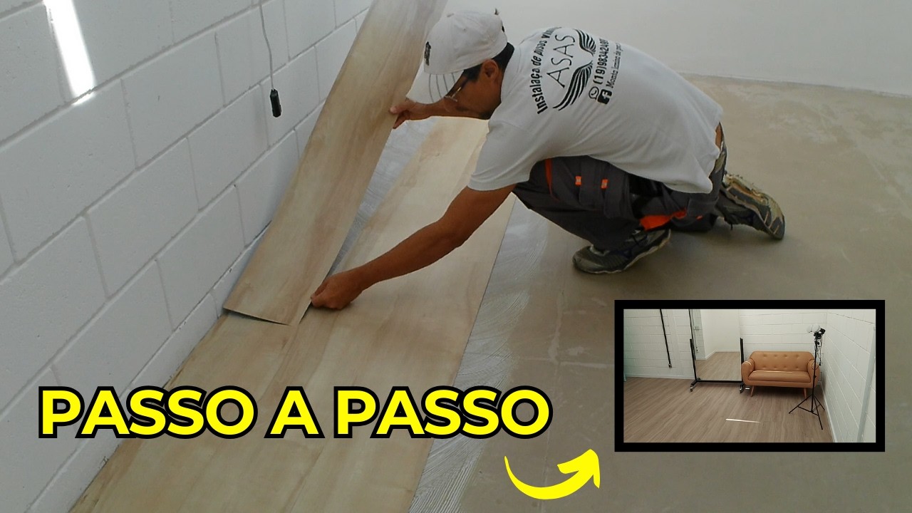Seu Novo Piso Vinílico: Tutorial de Instalação Simples e Detalhado.
