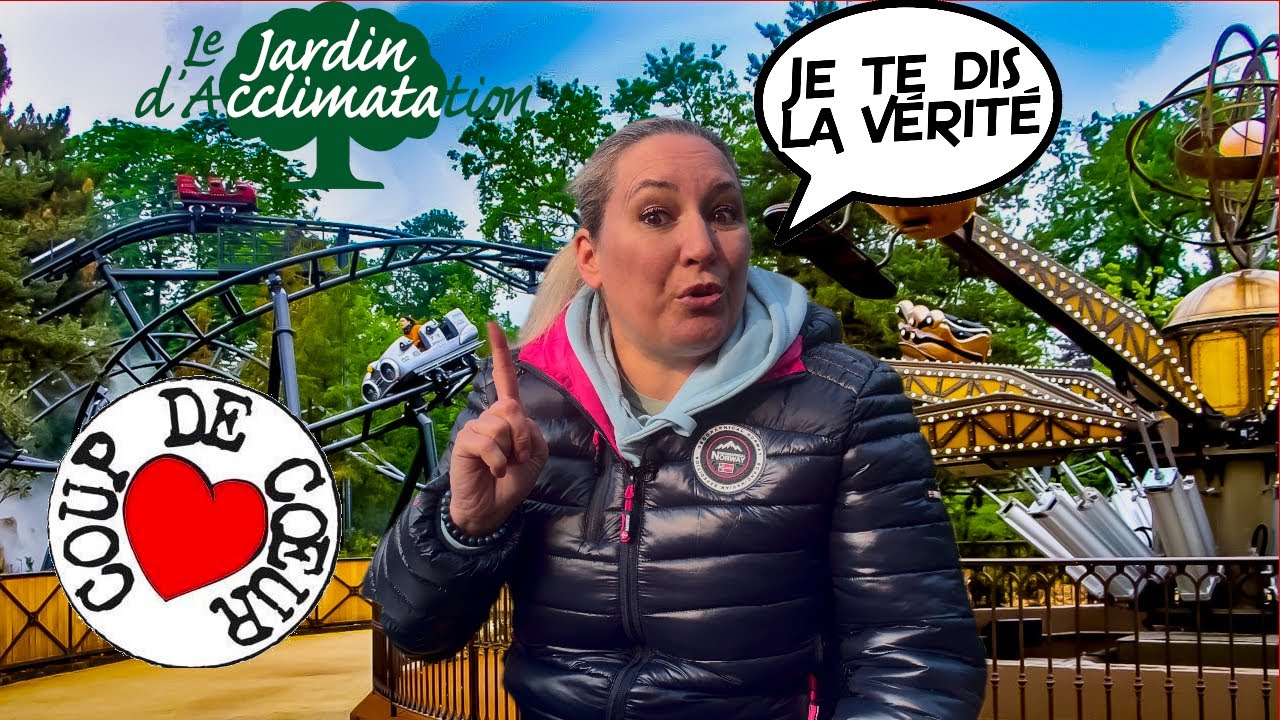 DECOUVERTE INCROYABLE DU JARDIN D'ACCLIMATATION UN PARC D'ATTRACTION DANS PARIS