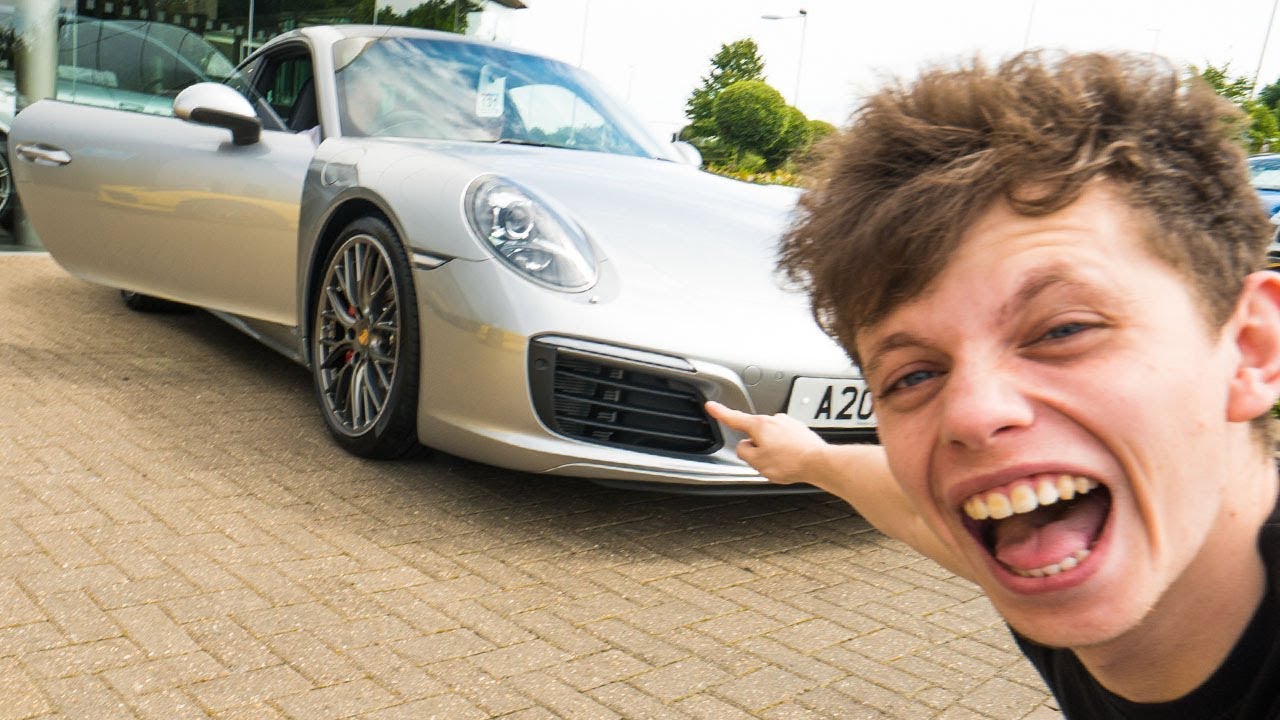 BUYING MY DAD HIS DREAM CAR *2017 PORSCHE 911 4S*