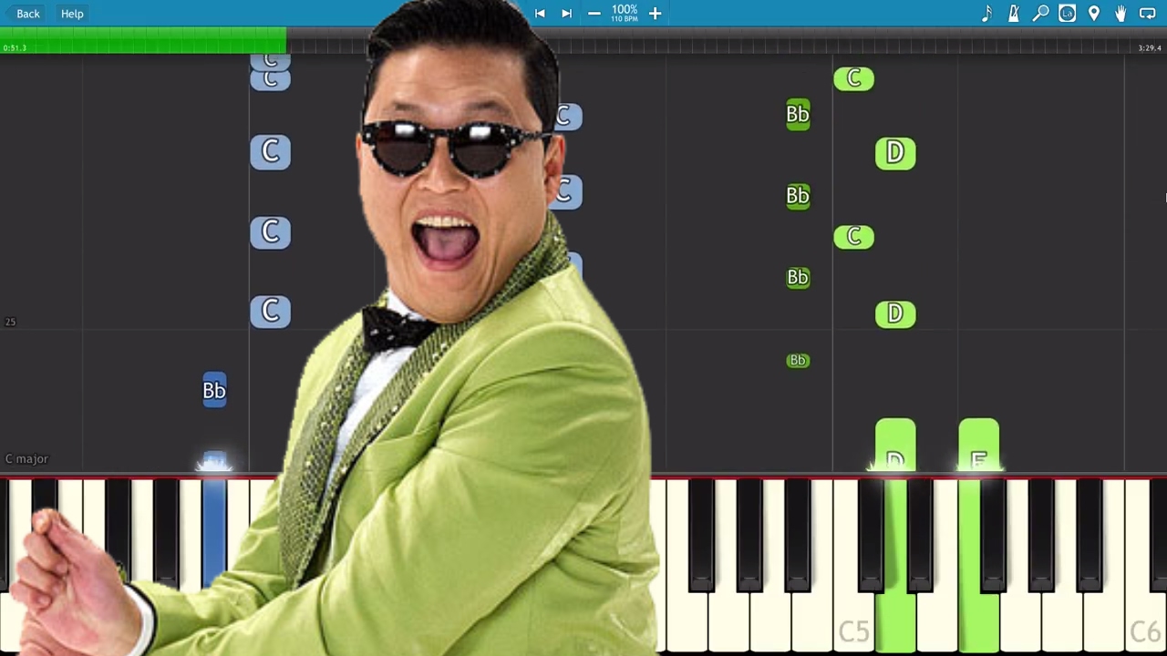 PSY - I Luv It - Piano Cover / Tutorial