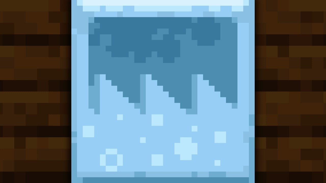 Minecraft Water Painting | 4K Frame TV Art Relaxing Screensaver