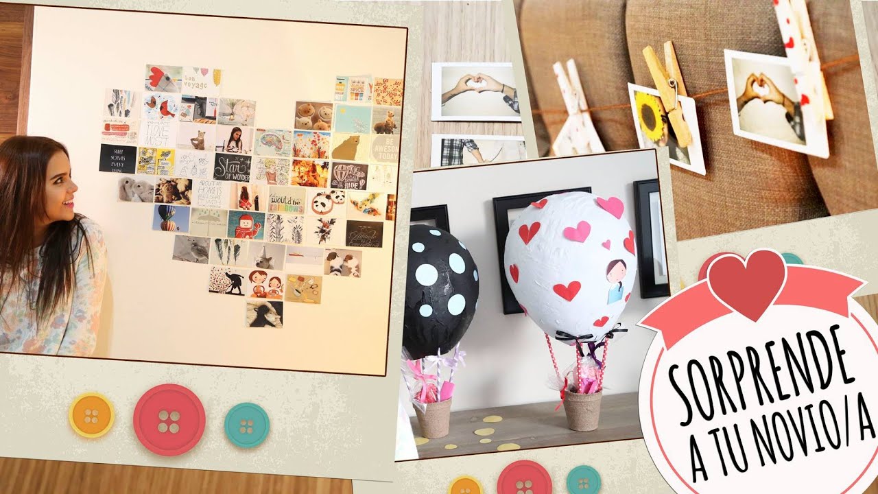 IDEAS PARA SORPRENDER A TU NOVIO ♥ - Yuya
