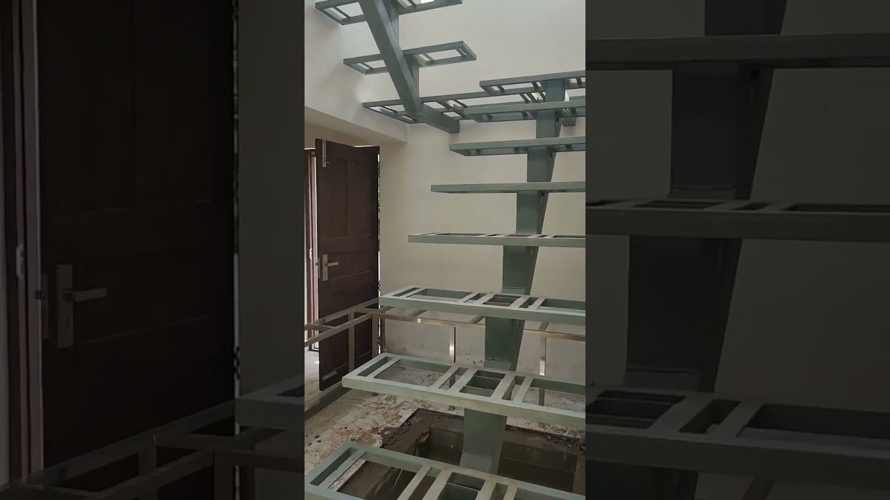 fabric metal staircase#interiordesign #home #construction #status #staircase #model #homedesign