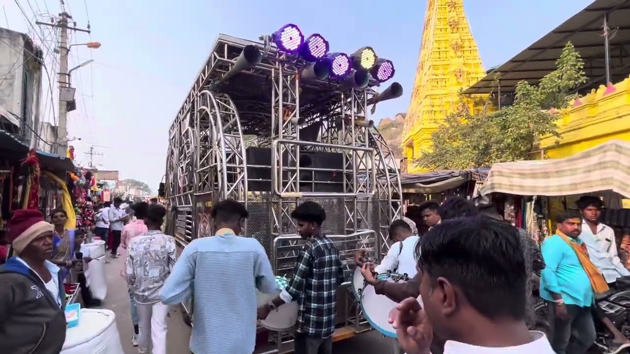 Jai Bhavani pad band at komuravelli jathara 2024 