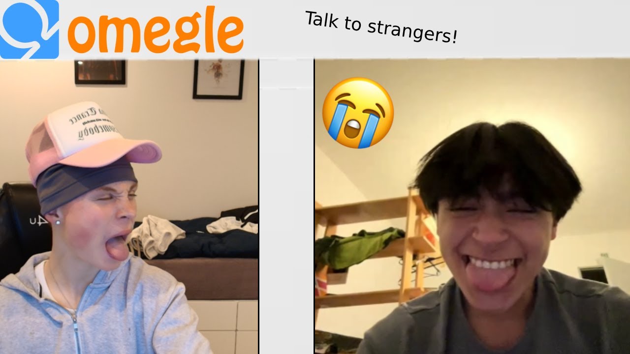 Making Funny Faces On Omegle!!!