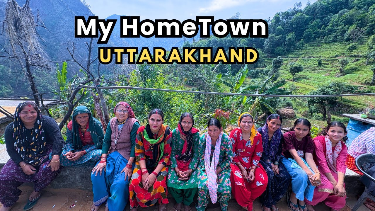 मेरा गाँव ओर मेरा पूरा परिवार | Full Village Tour and My Whole Family #chamoli #uttrakhand #trending