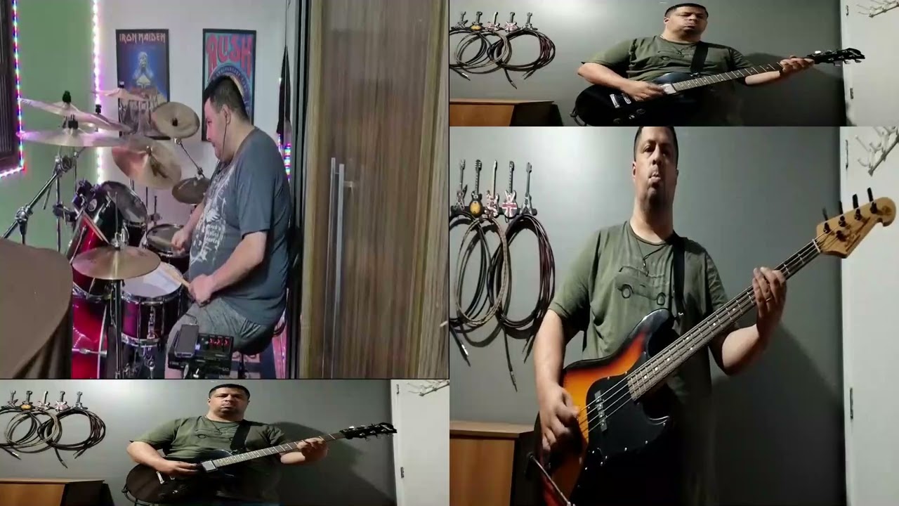 Midnight Oil - Beds are burning - Rafael Ruiz & Natan Salemme COLLAB (recorded with Yamaha EAD-10)