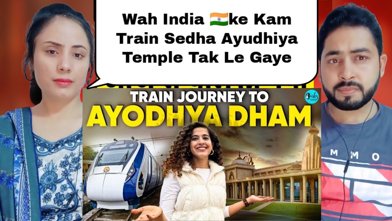 😱 Pakistani Reacts to Vande Bharat From Delhi To Ayodhya & The New Dham Railway Station