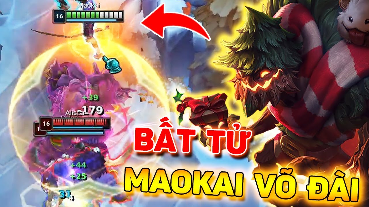 KHÔNG THỂ CHẾT VỚI CON MAOKAI " THẦN " KHIẾN TEAM ĐỊCH BẤT LỰC CHỈ BIẾT LƯỚT NGANG QUA TẠI VÕ ĐÀI