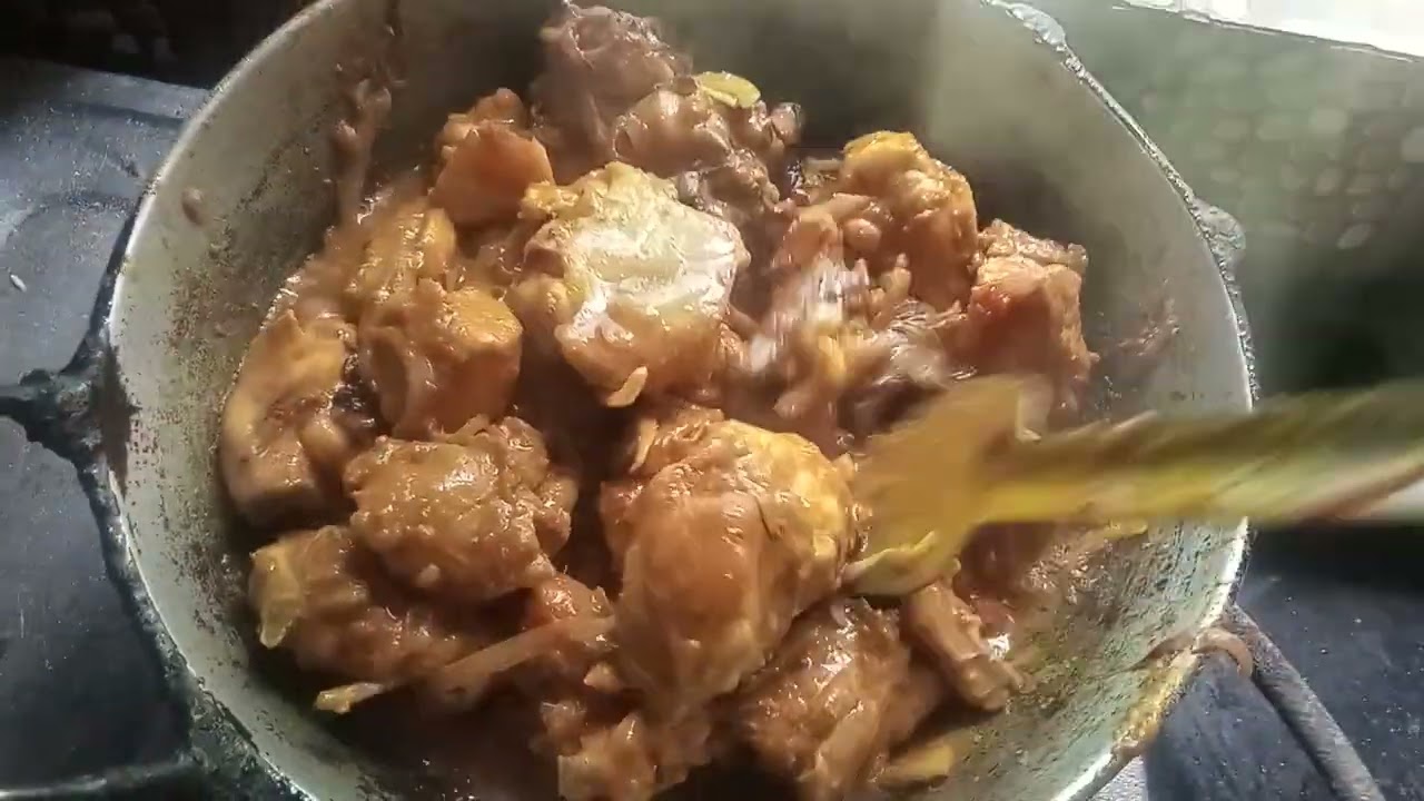 Monday special yummy chicken curry. 