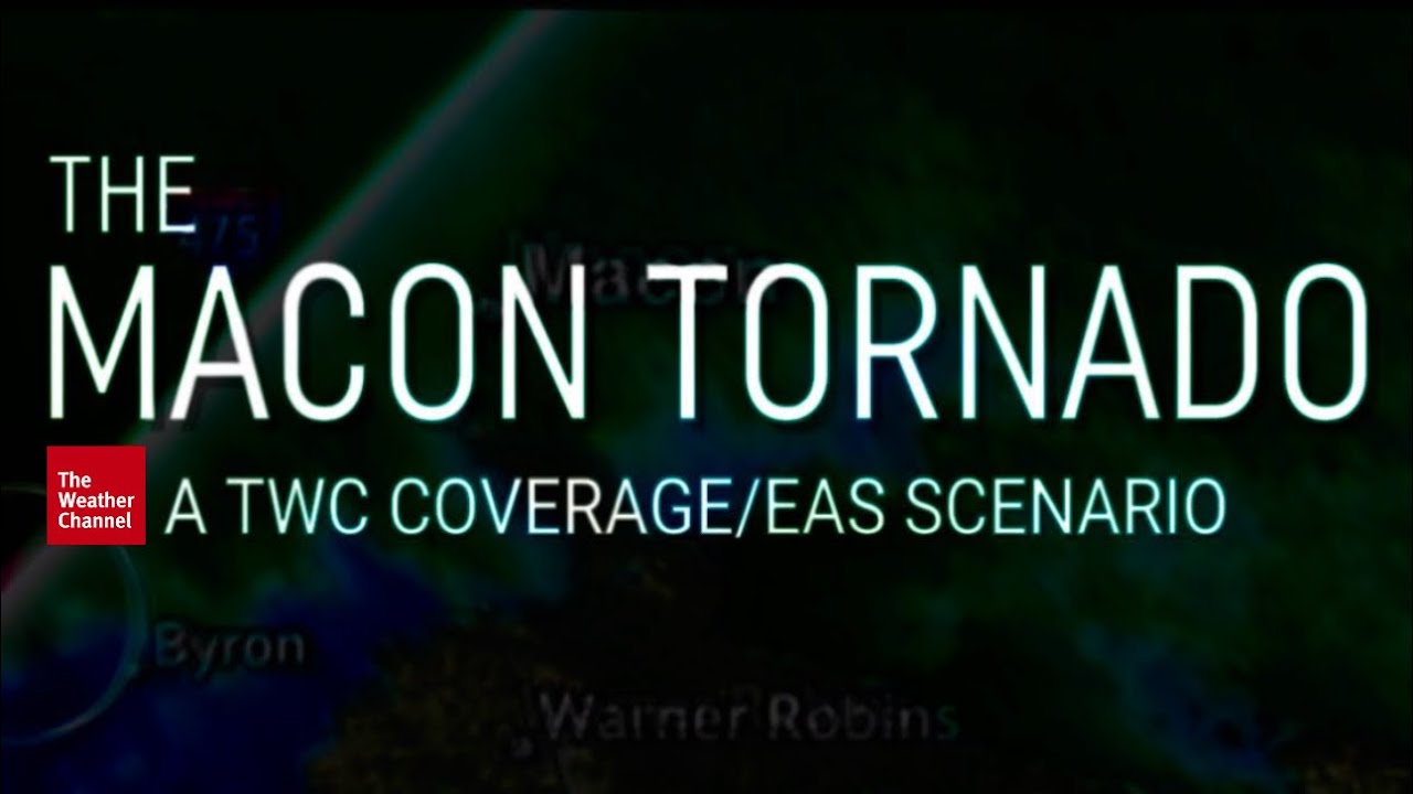 Торнадо в Мейконе — сценарий покрытия TWC/EAS