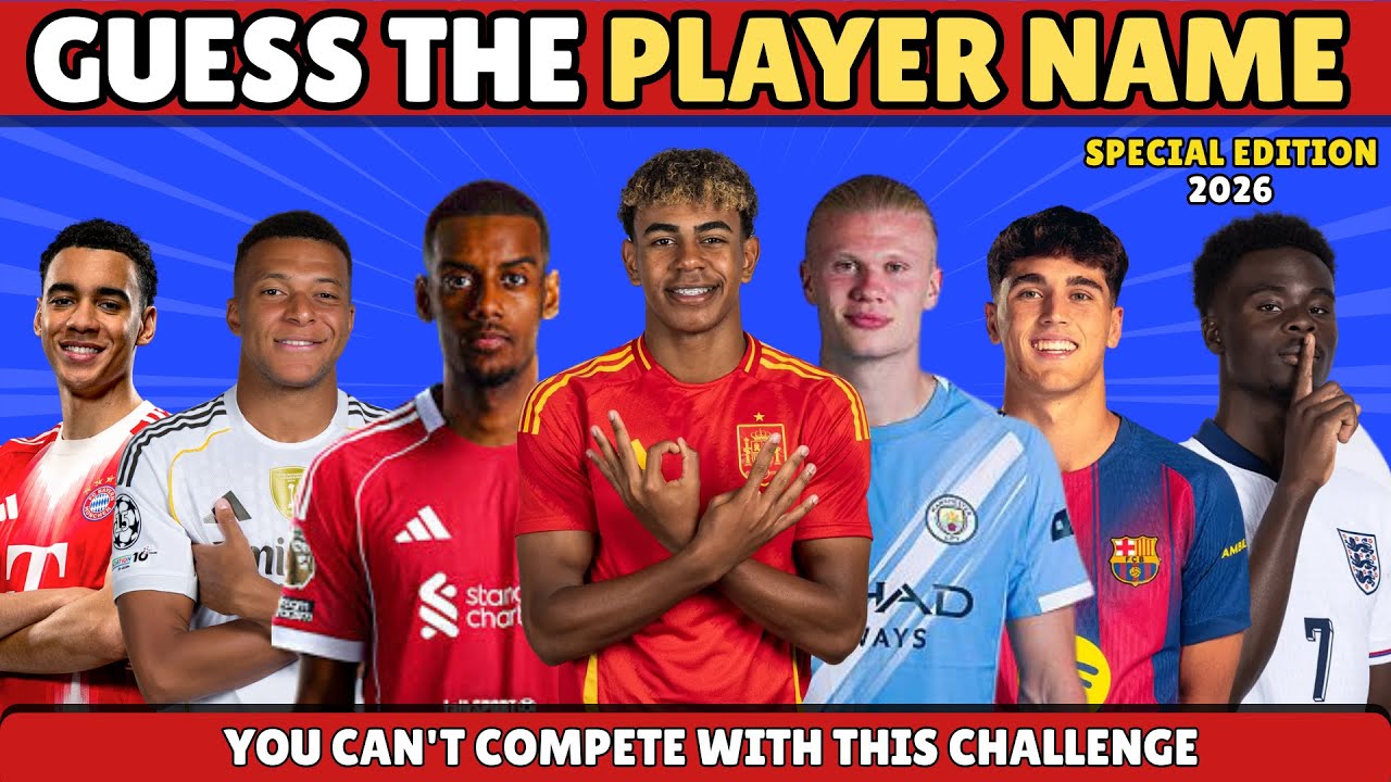 Guess the Football Player: 180 Players Challenge (Hard Edition) | Football Quiz 2026