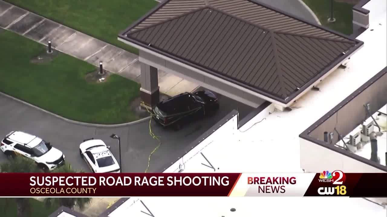 Road rage shooting injures 2 people in Poinciana