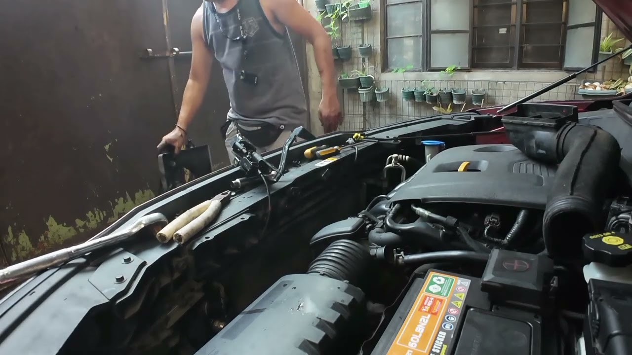 Installation Of Auxiliary fan Hyundai Kona 2019