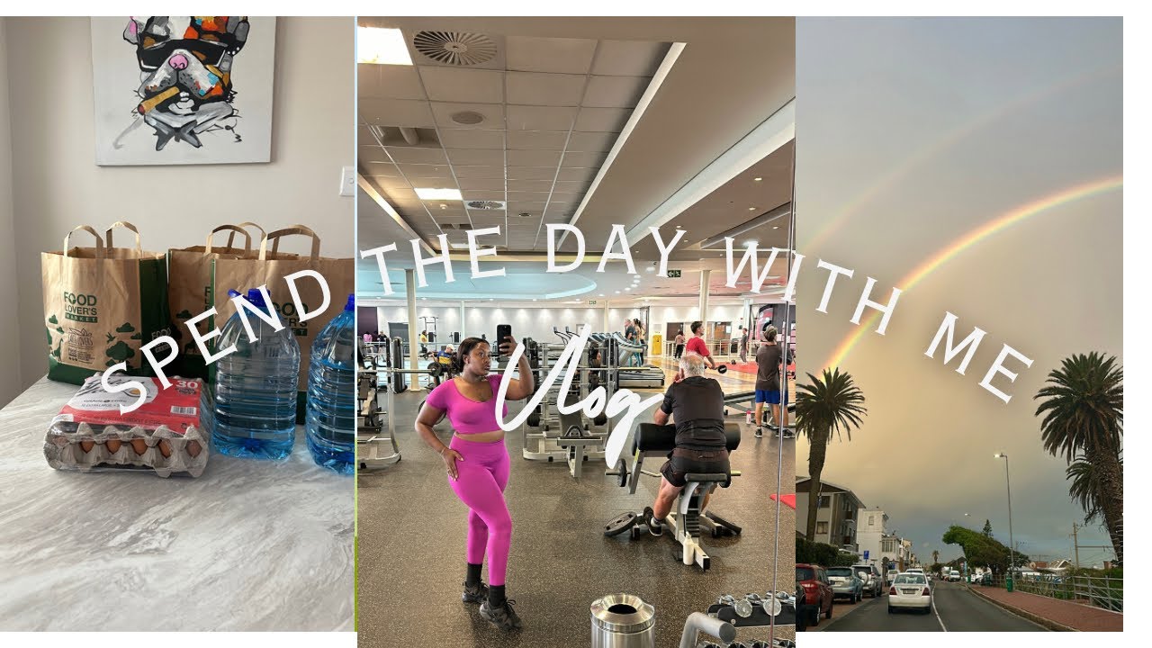 SPEND THE DAY WITH ME VLOG: Gym,Grocery shopping and Haul, Hair cuts for the Boys.