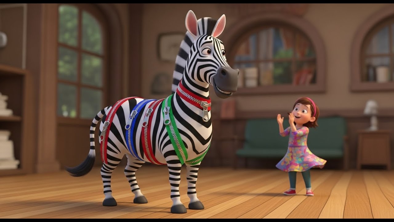 The Zebra Who Loved Zippers | Best Nursery Rhymes and Kids Songs Collection