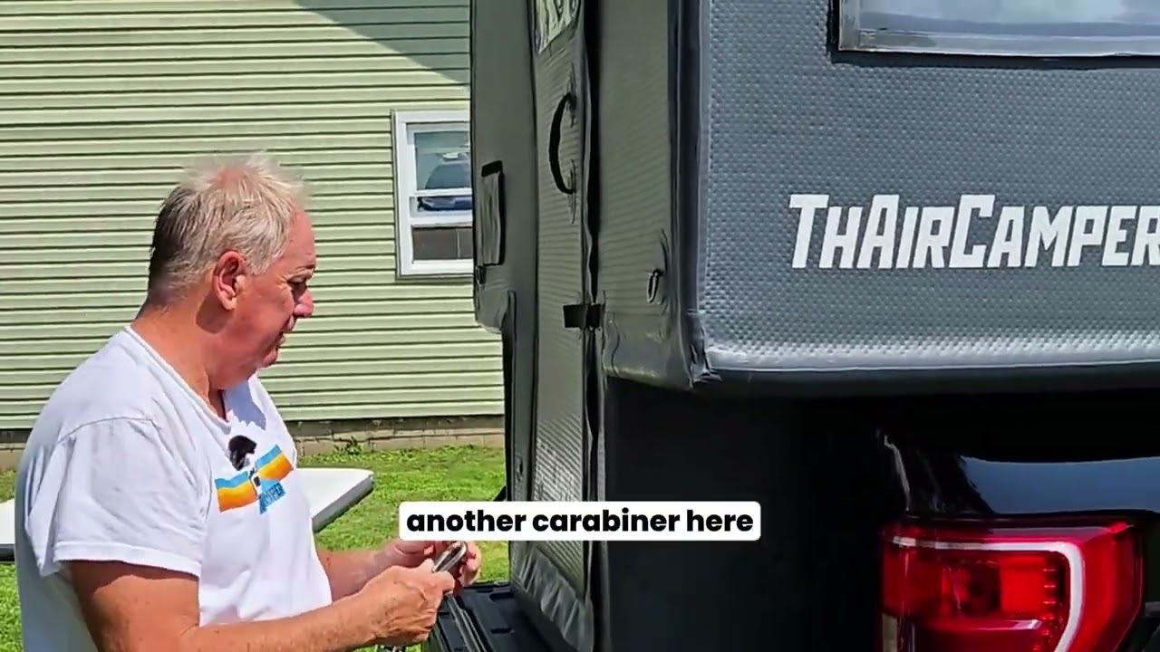 How to Load & Secure the ThAirCamper | Easy Truck Bed Install