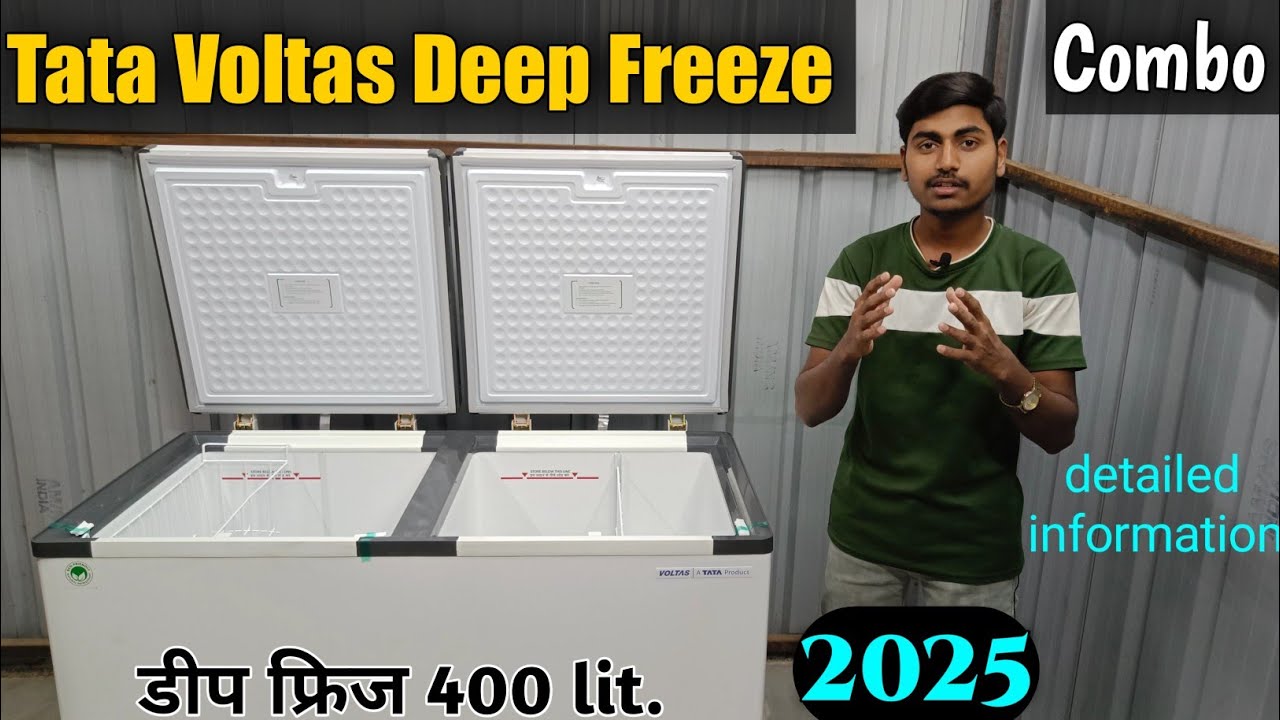 Tata Voltas combo Deep Freezer⚡best deep fridge 2025⚡deep house⚡best deep house 2025⚡deep freezer
