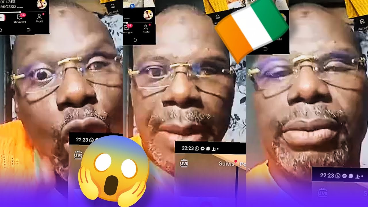 CÔTE D'IVOIRE ALERTE LES GENS DE L'AES MENAÇANT UN IVOIRIENS ÉCOUTER ATTENTIVEMENT JUSQU'À LA FIN