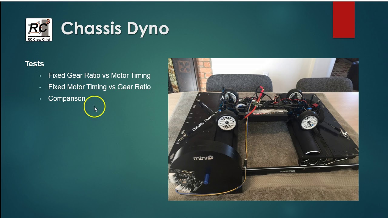 Chassis Dyno Episode 5 - Motor Timing and Gearing