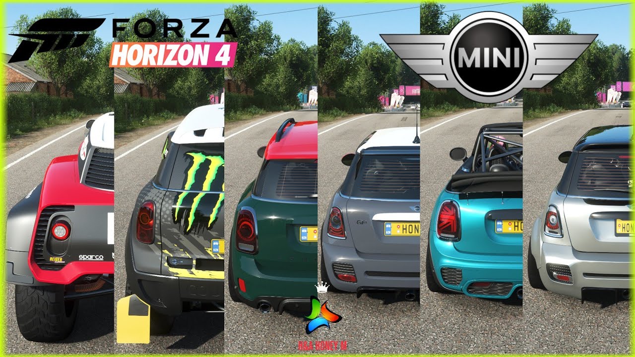 Forza Horizon 4 Top Fastest Mini Cooper | Top Speed Battle - Max Upgraded PC Gameplay 4K