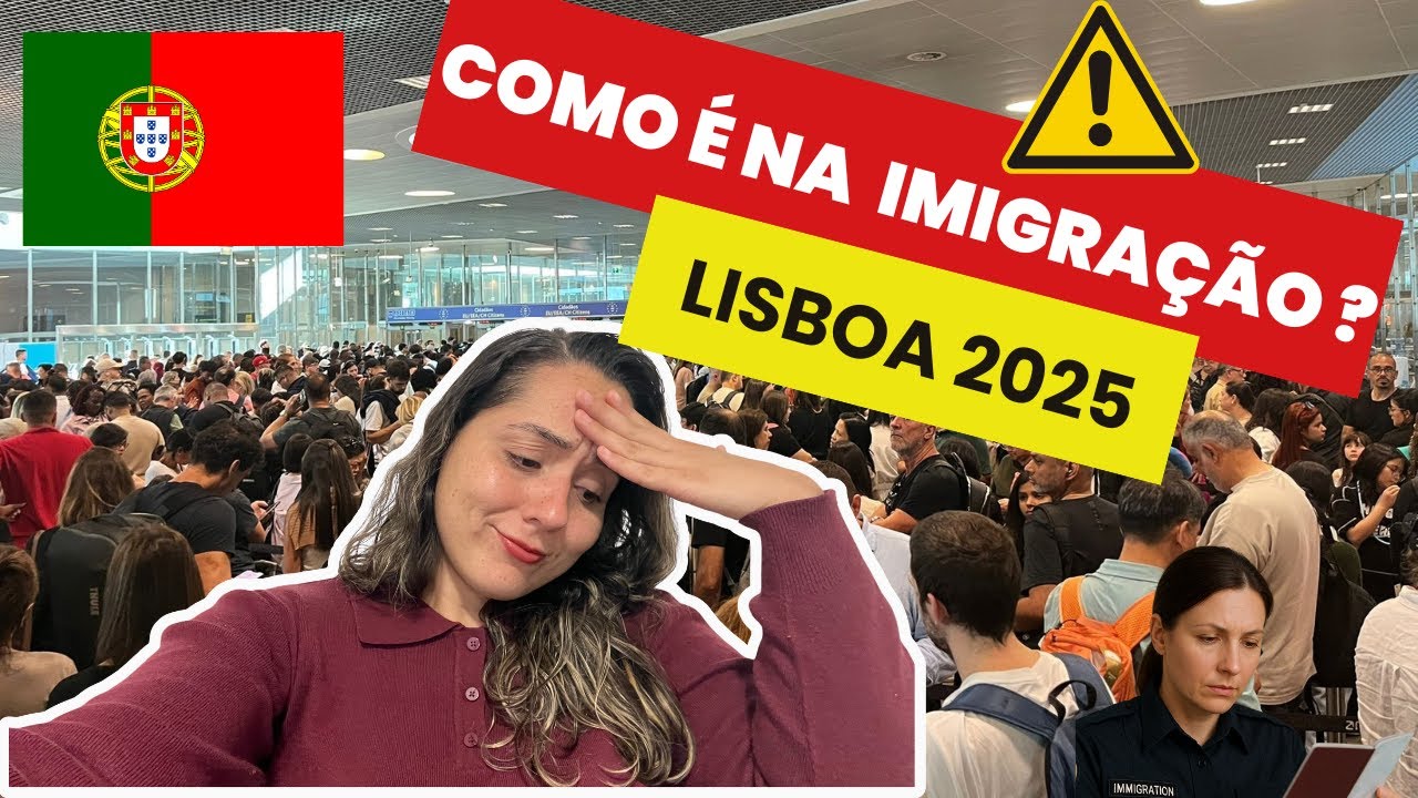 🇵🇹 MINHA EXPERIÊNCIA PASSANDO NA IMIGRAÇÃO DE PORTUGAL COM VISTO DE PROCURA DE TRABALHO(2025)