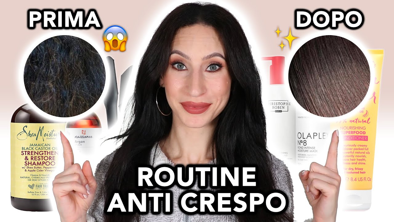Routine Capelli ANTI CRESPO | *Cruelty Free