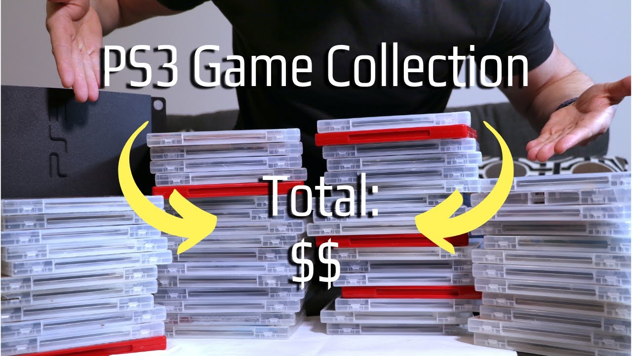 A Gamers Playstation 3 Collection | How Much Is It Worth?