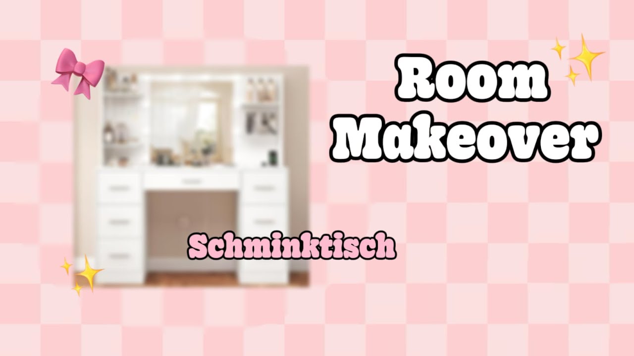 ✨ROOM MAKEOVER✨Teil 1 mein Schminktisch ￼#viral #beauty #cleaning #roommakeover 