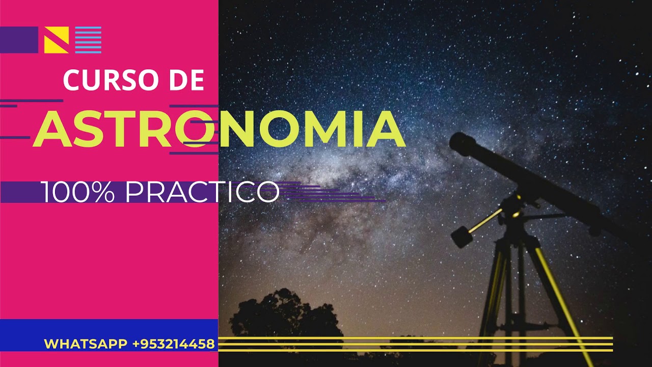 Curso b&aacute;scio de Astronom&iacute;a.