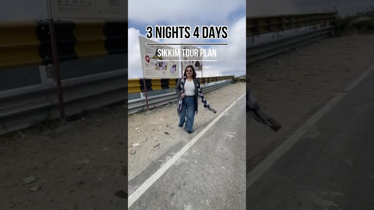 Sikkim tour plan for 3 nights 4 days mini vlog 27 #sikkimtour #backpackingindia #northeasttour