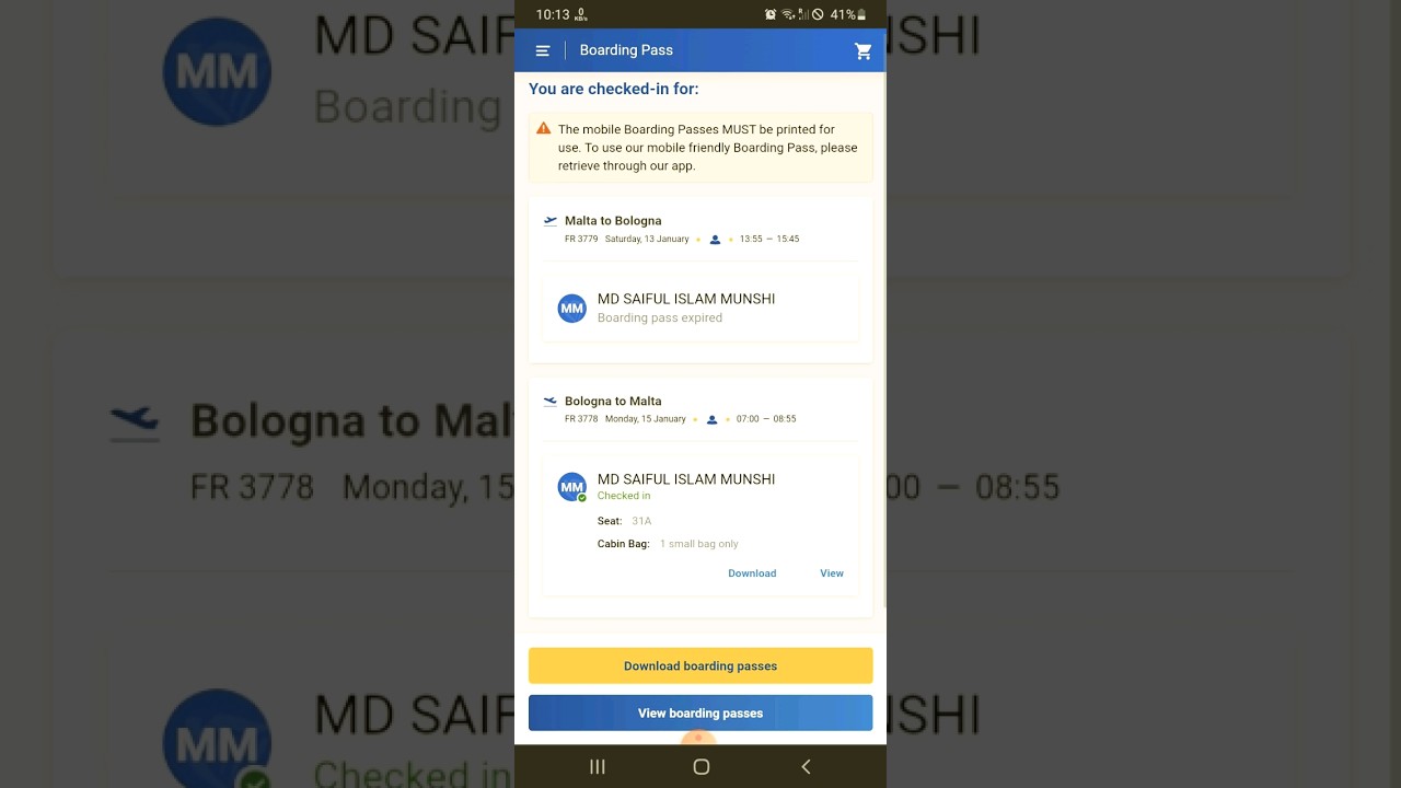 🔥RyanAir Free Online Check In🔥