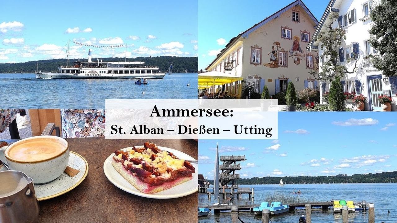 Ausflug ans Ammersee-Westufer: Gem&uuml;tlicher Spaziergang & Einkehr in St. Alban &ndash; Die&szlig;en &ndash; Utting