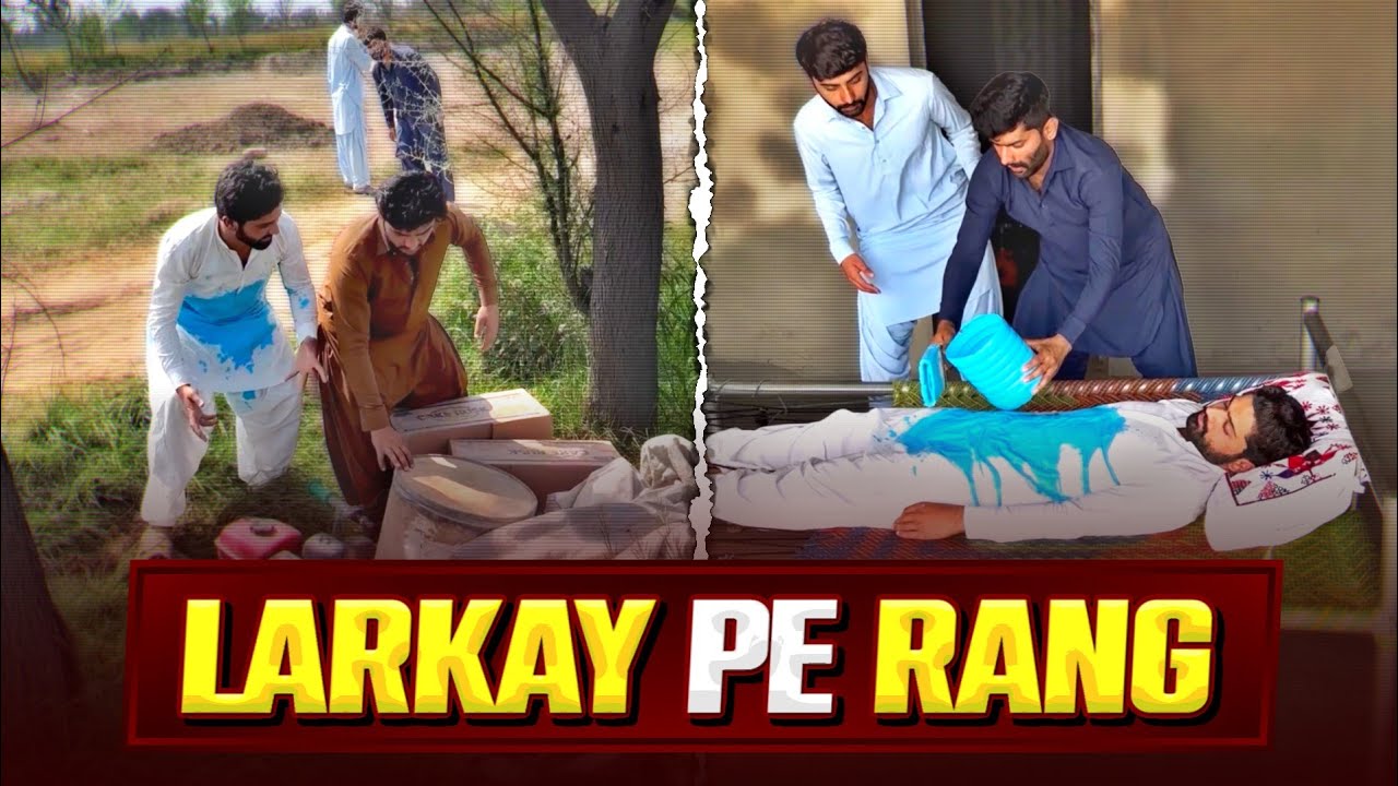 🎨 Color! | 👨 Larkay Pe Rang Kyon Dala ? 🤔
