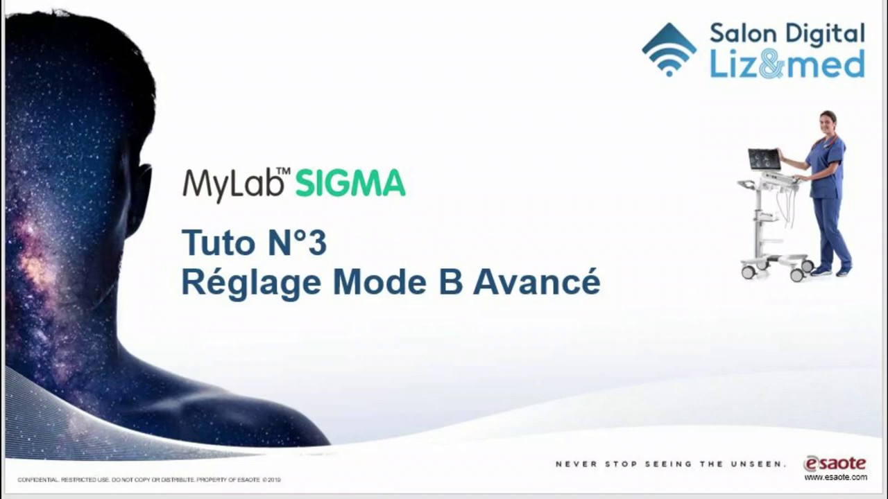 Mylab Sigma - Réglage Avancé du Mode B