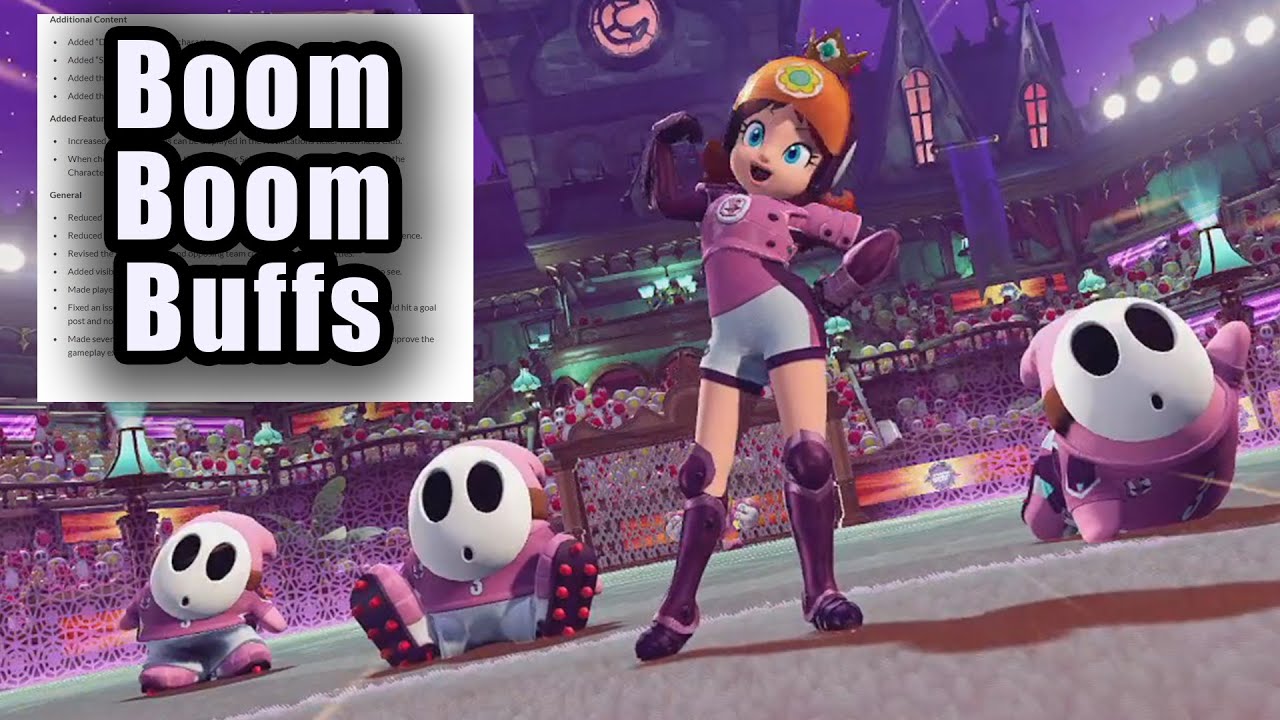 We FINALLY Got Patch Notes! Mario Strikers Update First Impressions