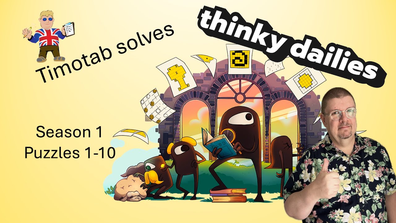 Thinky Dailies - The Beginning! Season 1, Puzzles 1-10