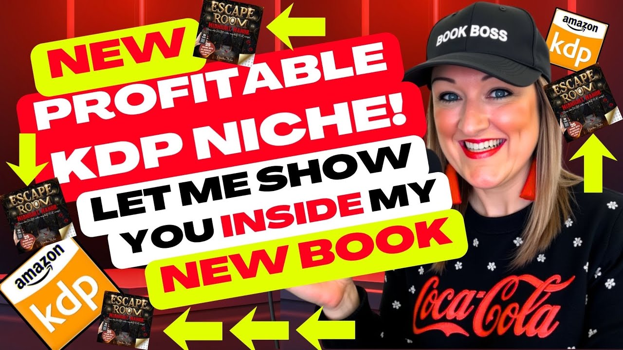 I can't believe I found this hidden profitable KDP niche! Let me show you inside my brand new book!